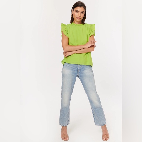 CAMI NYC • Ulla Top in Kiwi • SZ S • Retail $165 - Picture 3 of 13